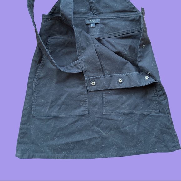 4/45$ Crossed Suspenders Black Overalls Skirt | COS - Picture 8 of 10